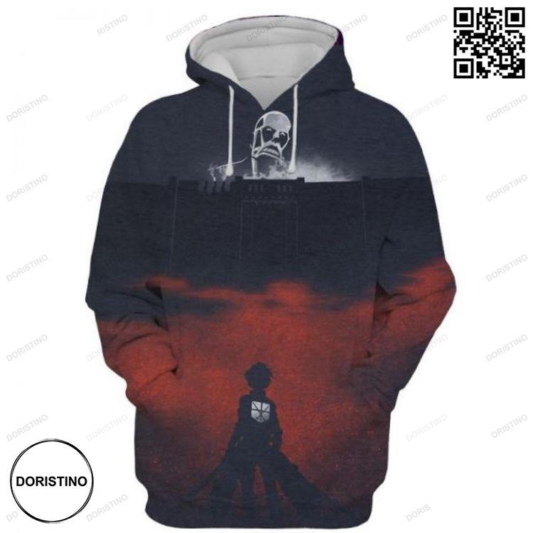 Attack On Titan Colossal Limited Edition 3D Hoodie