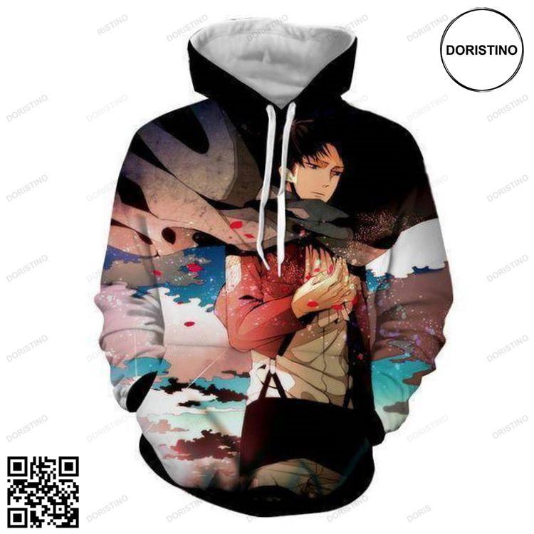 Attack On Titan Levi Ackerman Anime Limited Edition 3D Hoodie