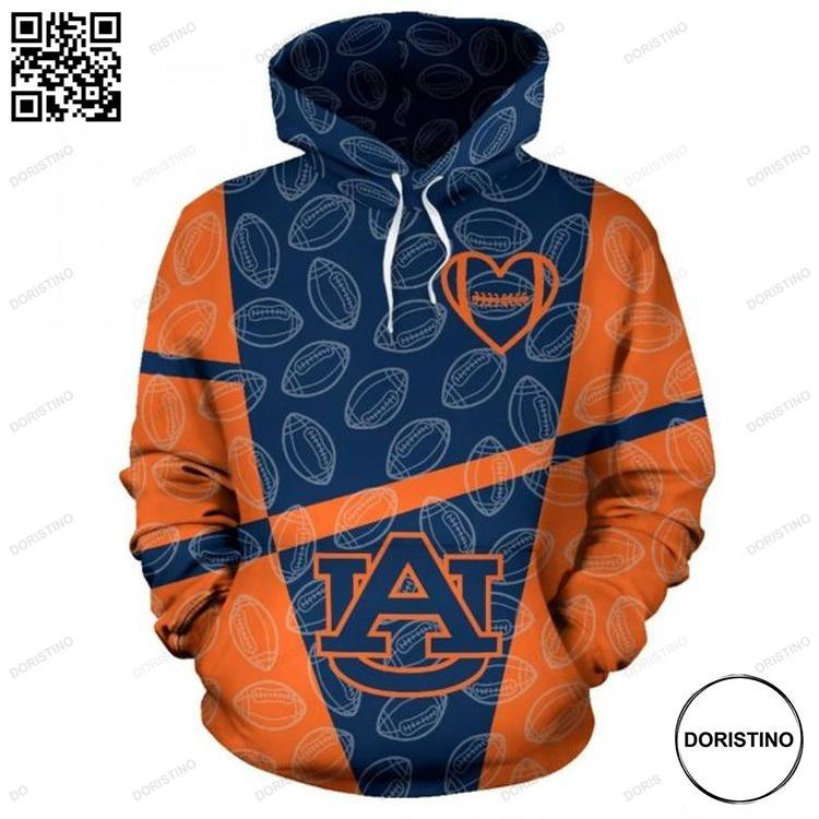 Auburn Tigers Pullover 2 All Over Print Hoodie