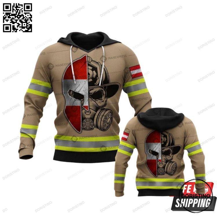 Austrian Firefighter Limited Edition 3D Hoodie