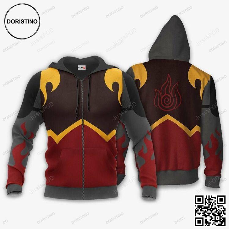 Avatar The Last Airbender Fire Nation 3d Awesome 3D Hoodie
