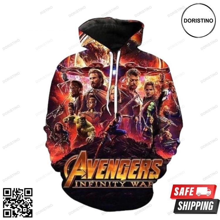 Avengers 1 All Over Print Hoodie
