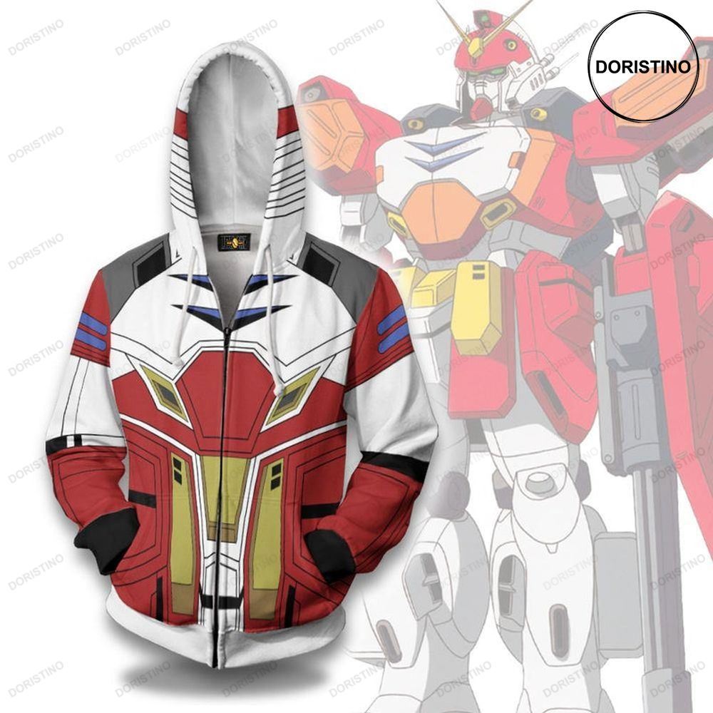 Heavyarms Mobile Suit Gundam Wing Anime Outfits Awesome 3D Hoodie