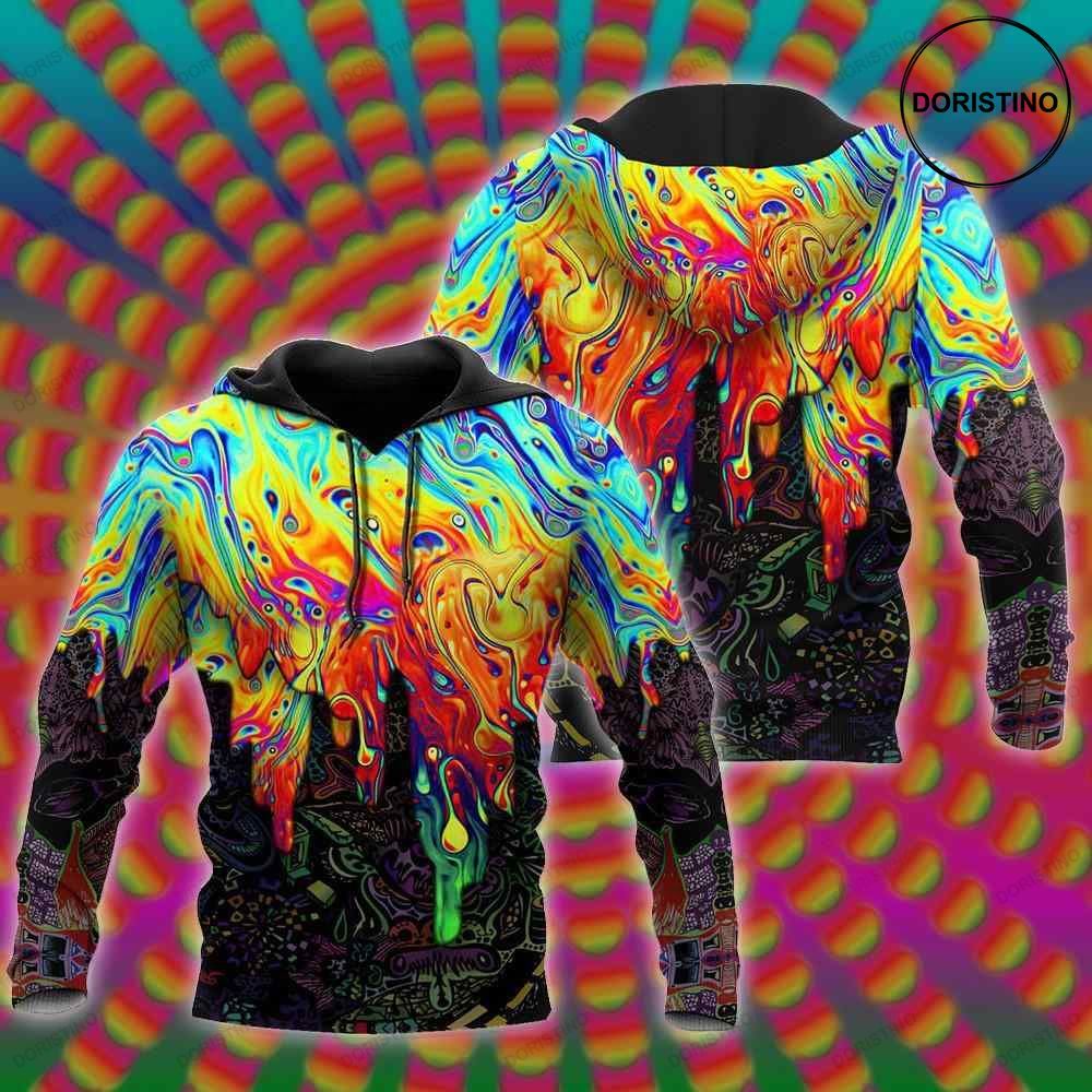 Hippie Colorful Ed Limited Edition 3d Hoodie