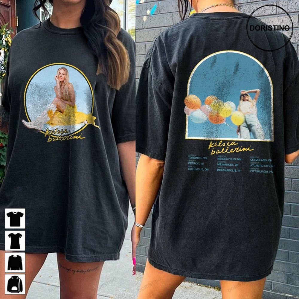 Kelsea Ballerini 2023 Tour Heartfirst Us Tour Concert Kelsea Ballerini Gifts For Fan Unisex Limited Edition T-shirts