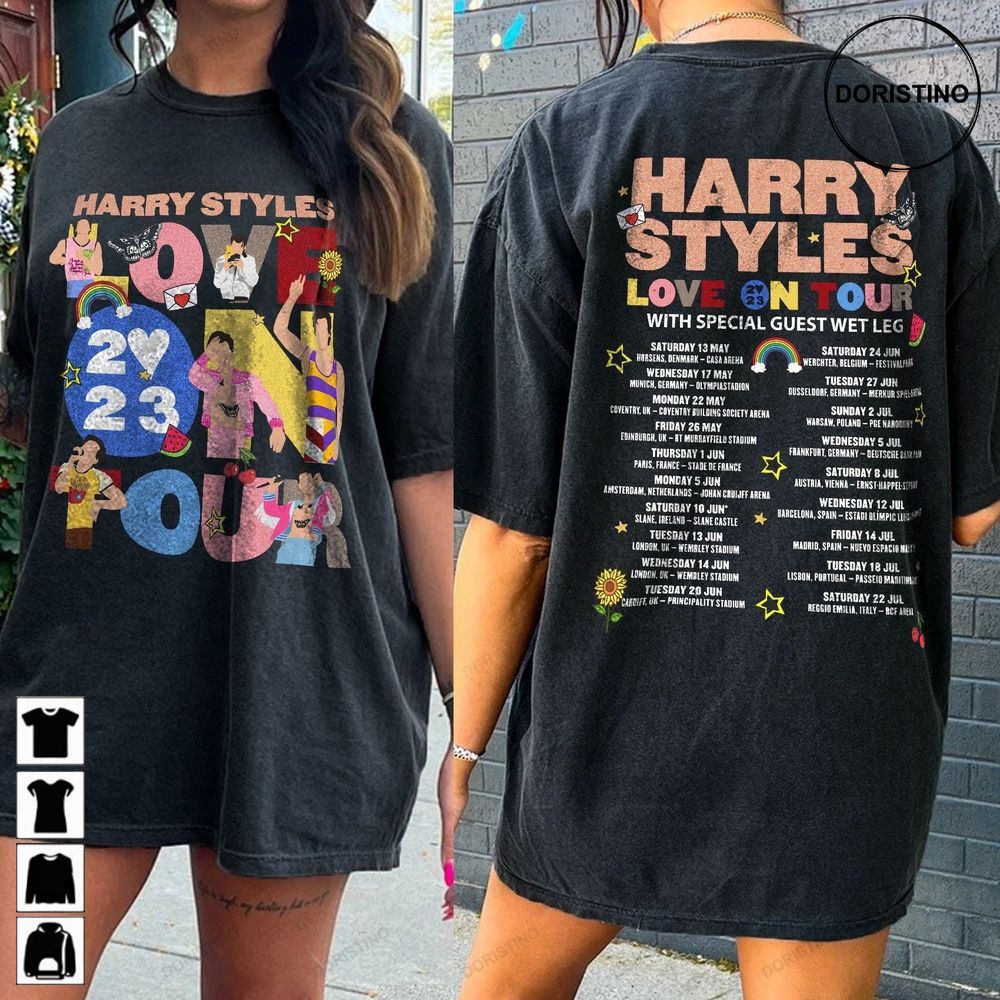 Love On Tour 2023 Harry Love On Tour 2023 Harry Concert Harry's House Gifts For Fan Unisex Trending Style