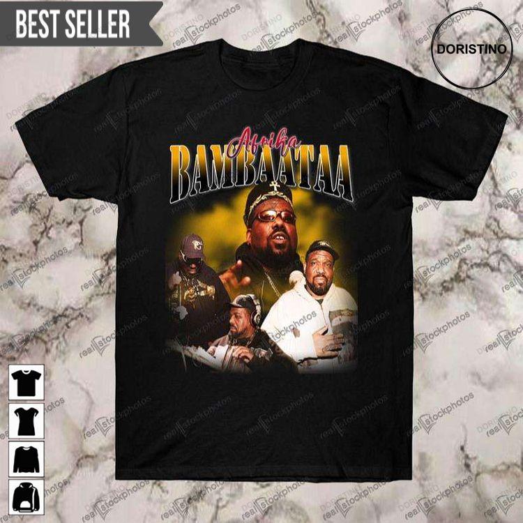 Afrika Bambaataa Vintage Retro Rap 90s Doristino Trending Style