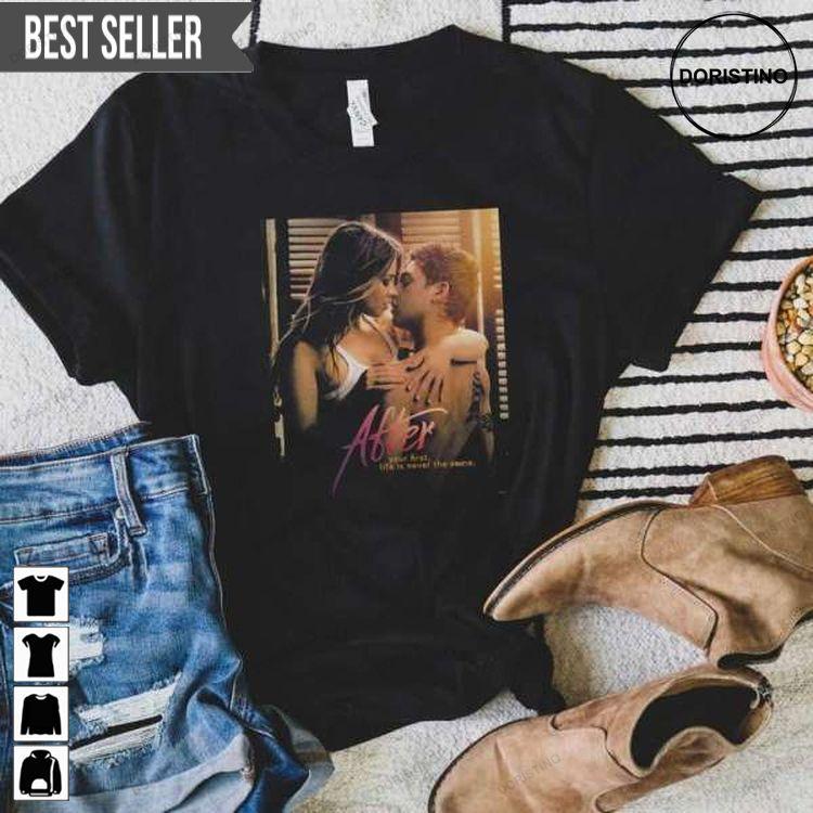After Movie Hardin Scott And Tess Young Graphic Doristino Limited Edition T-shirts