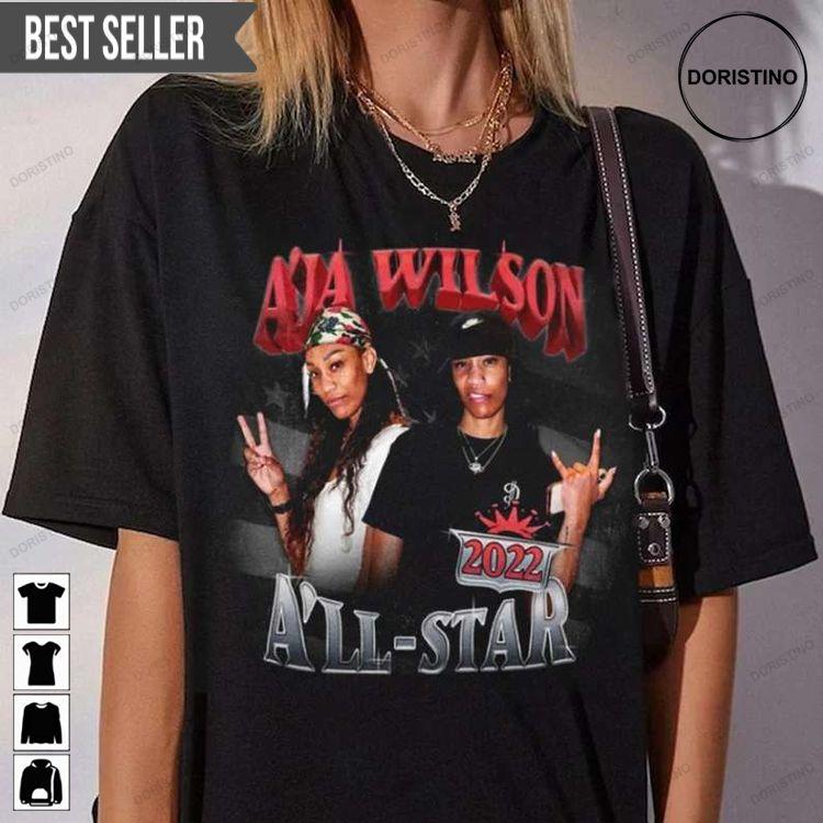 Aja Wilson All Star Basketball Doristino Awesome Shirts