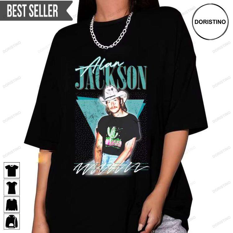 Alan Jackson Singer Vintage Doristino Awesome Shirts