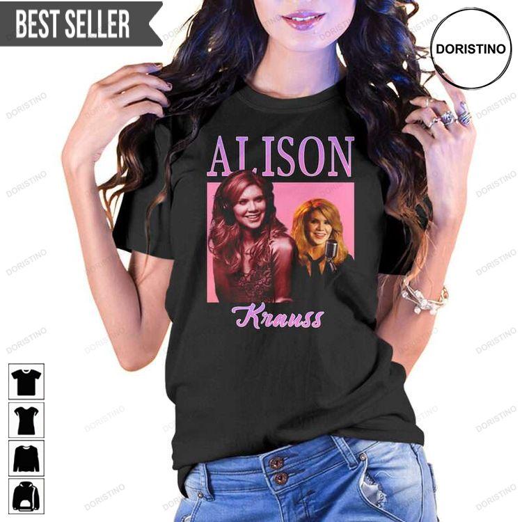 Alison Krauss Vintage Unisex Doristino Limited Edition T-shirts