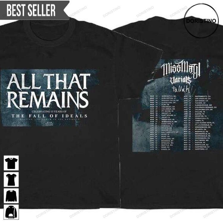All That Remains The Fall Of Ideals Tour 2022 Doristino Awesome Shirts