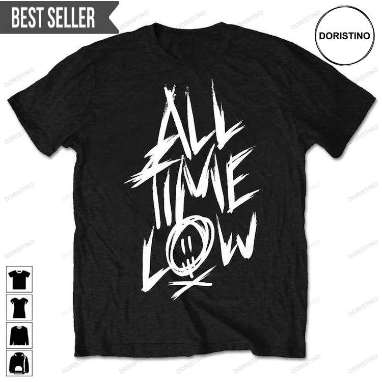 All Time Low Band Scratch Unisex Doristino Limited Edition T-shirts
