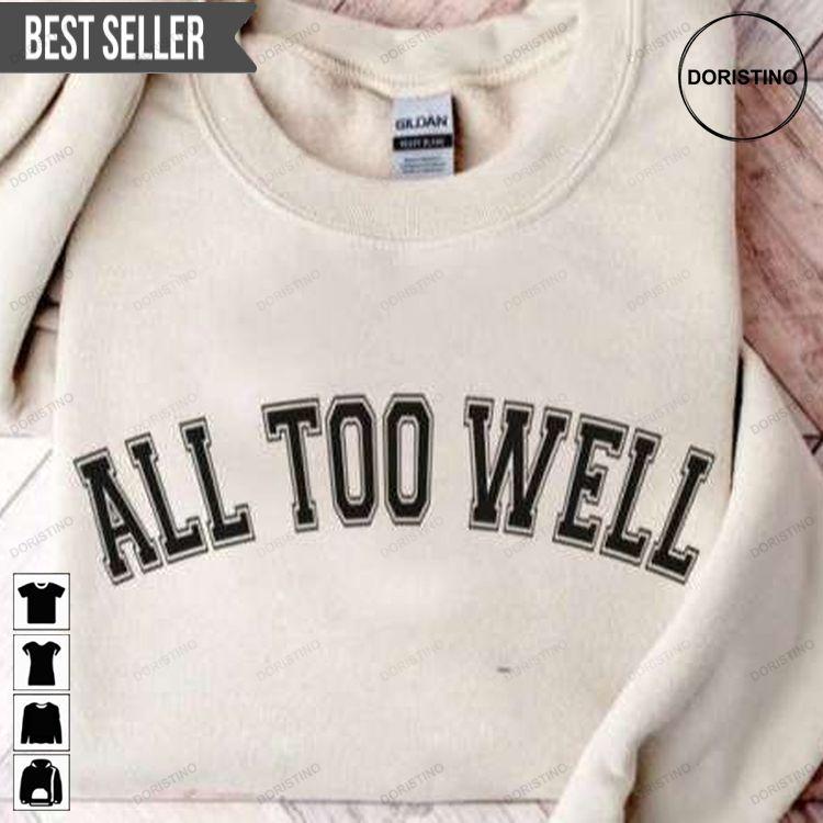 All Too Well Taylor Red Graphic Doristino Trending Style