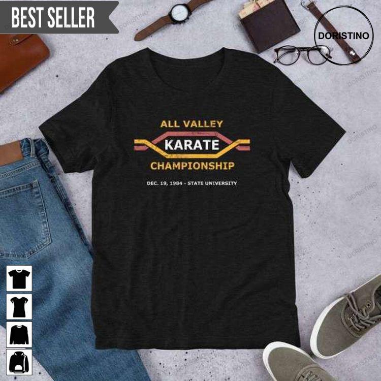 All Valley Karate Championships Graphic Doristino Limited Edition T-shirts