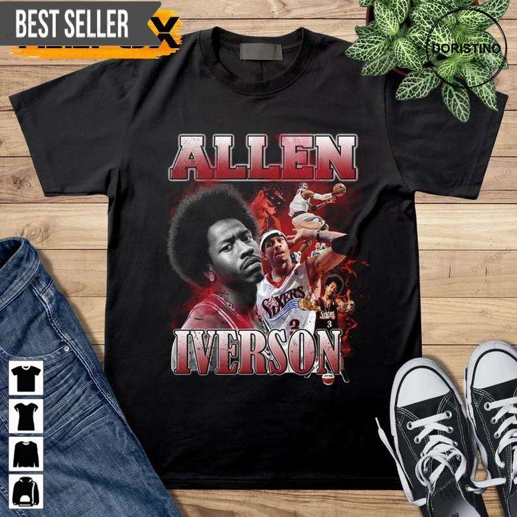 Allen Iverson The Answer Sixers Nba Lover Unisex Doristino Trending Style
