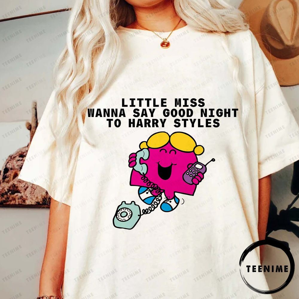 Funny Little Miss Harry Love On Tour Harrys House Awesome T-shirt