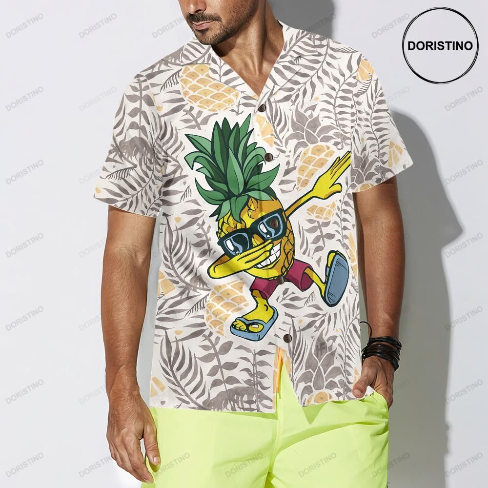 Pineapple Dabbing Awesome Hawaiian Shirt