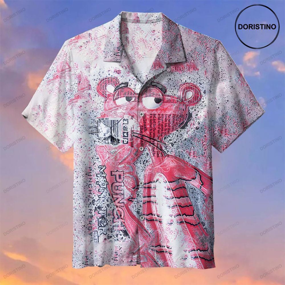 Pink Panther Fans Vintage Summer Beach Limited Edition Hawaiian Shirt