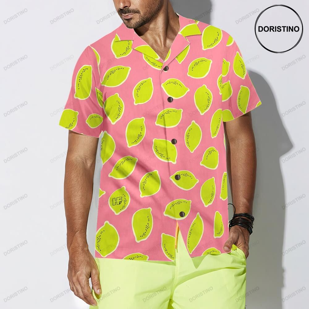 Pinky Lemon Hawaiian Shirt