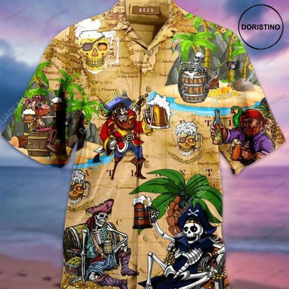 Pirates Of The Caribbean Cartoon Limited Edition Hawaiian Shirt