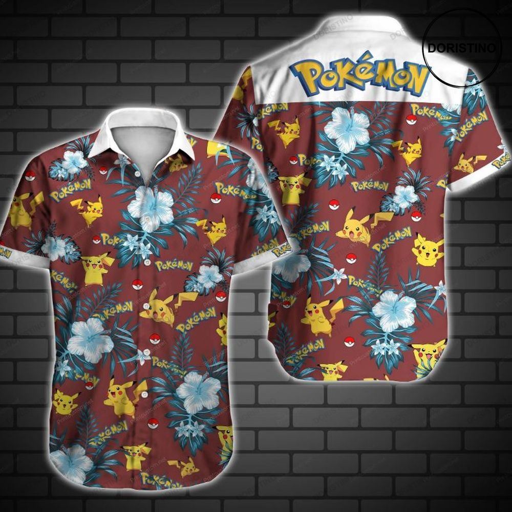 Pokemon Ii Hawaiian Shirt