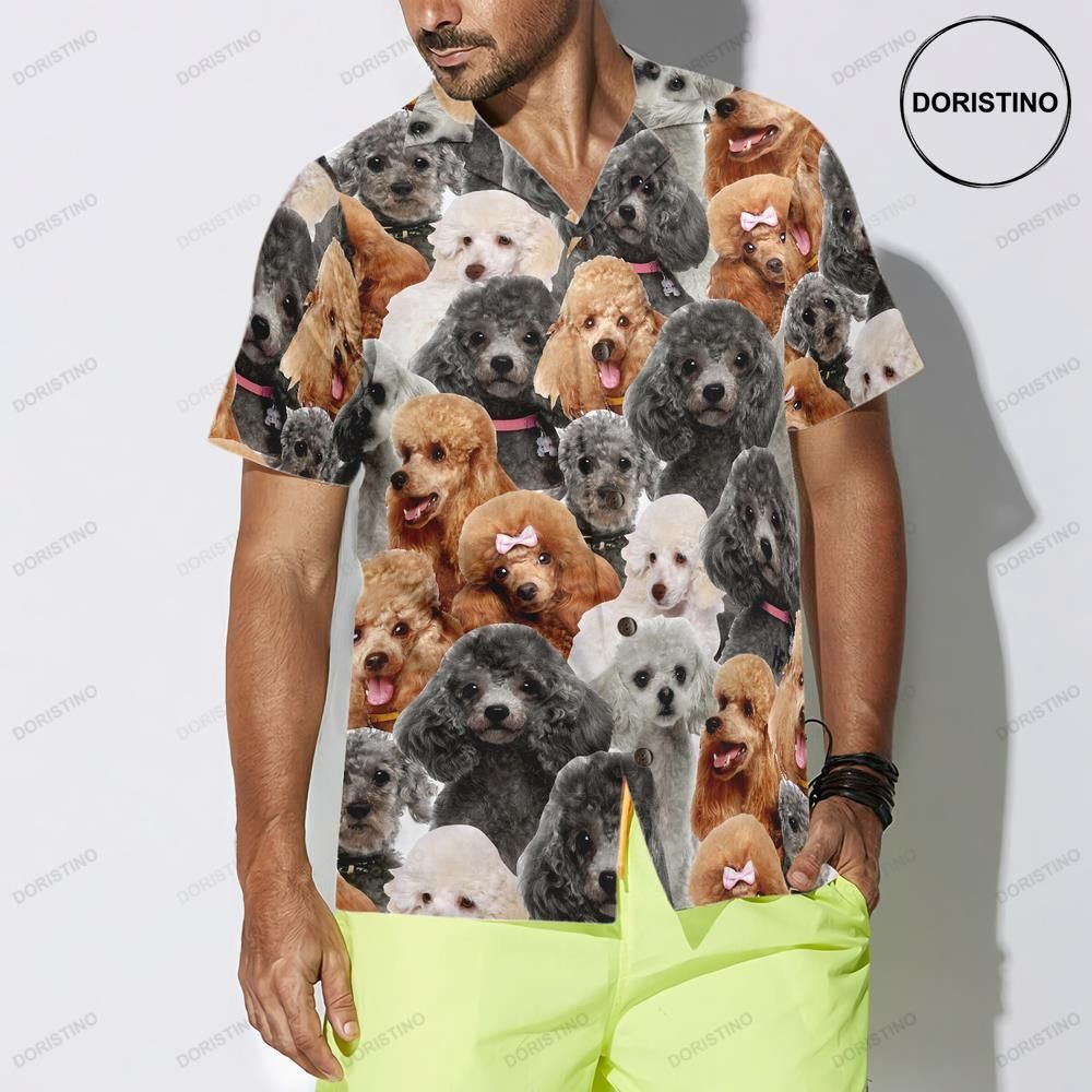 Poodles In Different Colors Poodle Best Dog For Men And Women Limited Edition Hawaiian Shirt