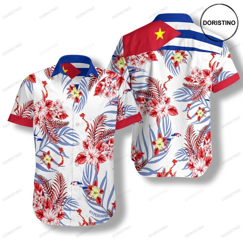 Por Cuba Vietnam También Está Dispuesta A Dar Hasta Su Propia Sangre Awesome Hawaiian Shirt