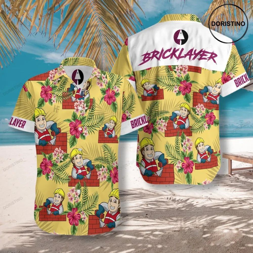 Proud Bricklayer Hawaiian Shirt