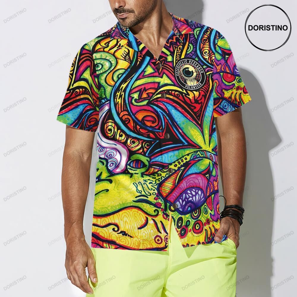 Psychedelic Research Volunteer Awesome Hawaiian Shirt