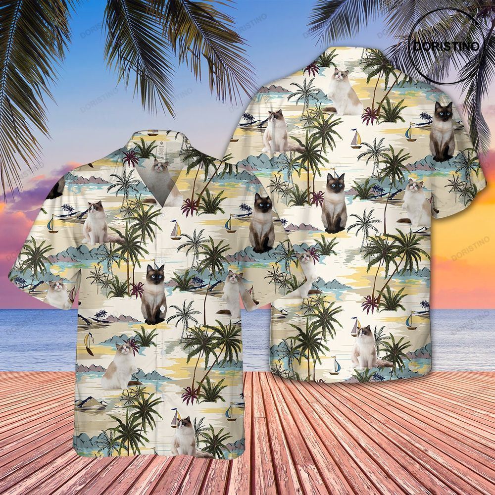 Ragdoll Cat Hawaii Family Limited Edition Hawaiian Shirt