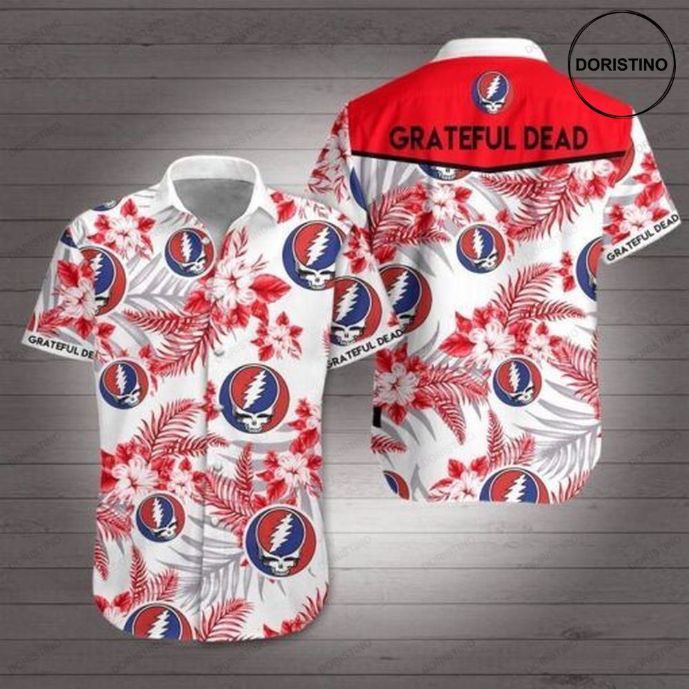 Rock Band Grateful Dead Iii Limited Edition Hawaiian Shirt