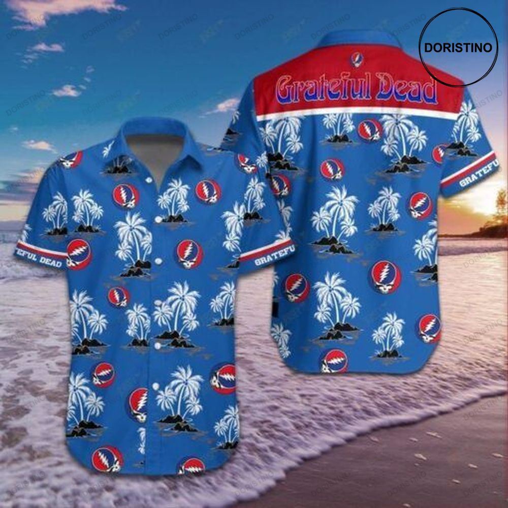 Rock Band Grateful Dead Hawaiian Shirt