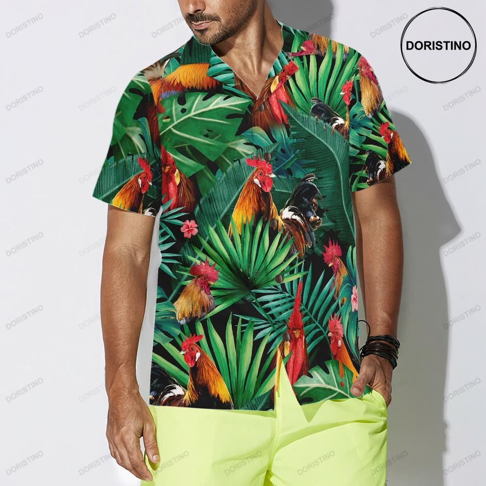 Rooster V2 Awesome Hawaiian Shirt