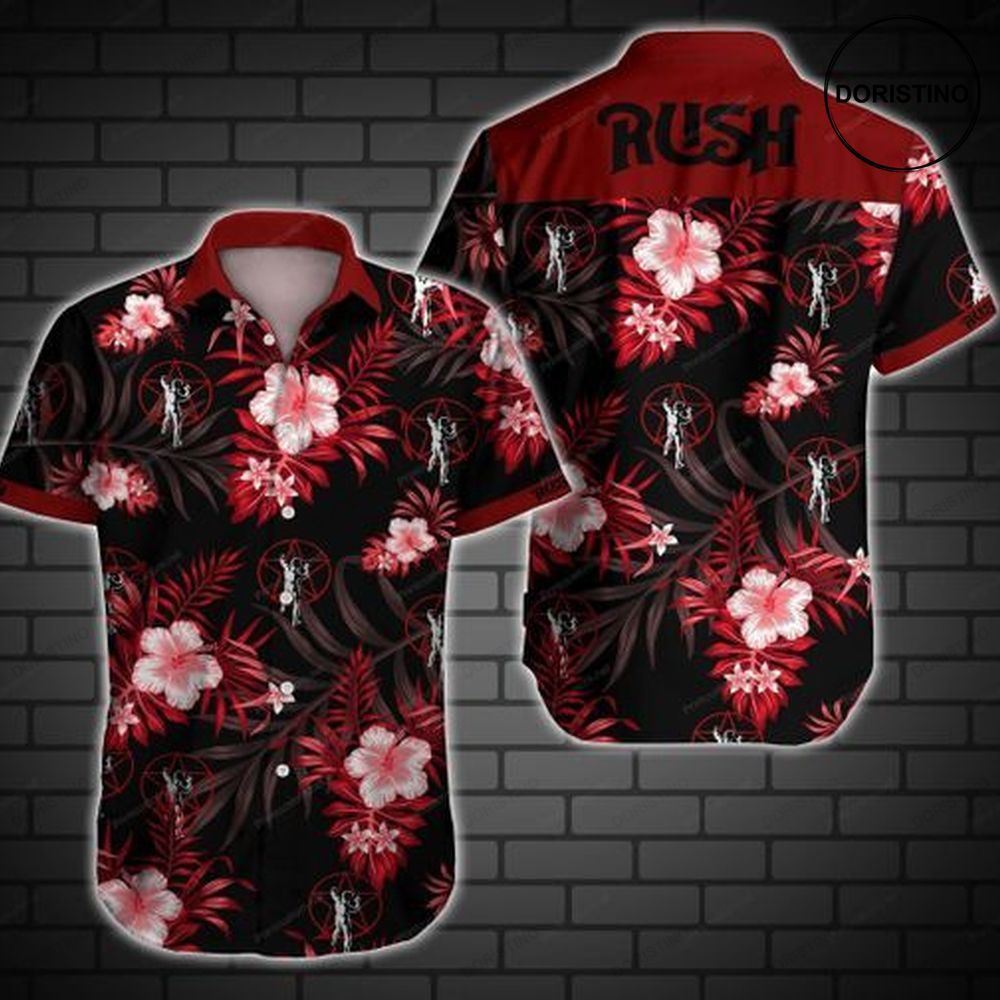 Rush Music Band Awesome Hawaiian Shirt