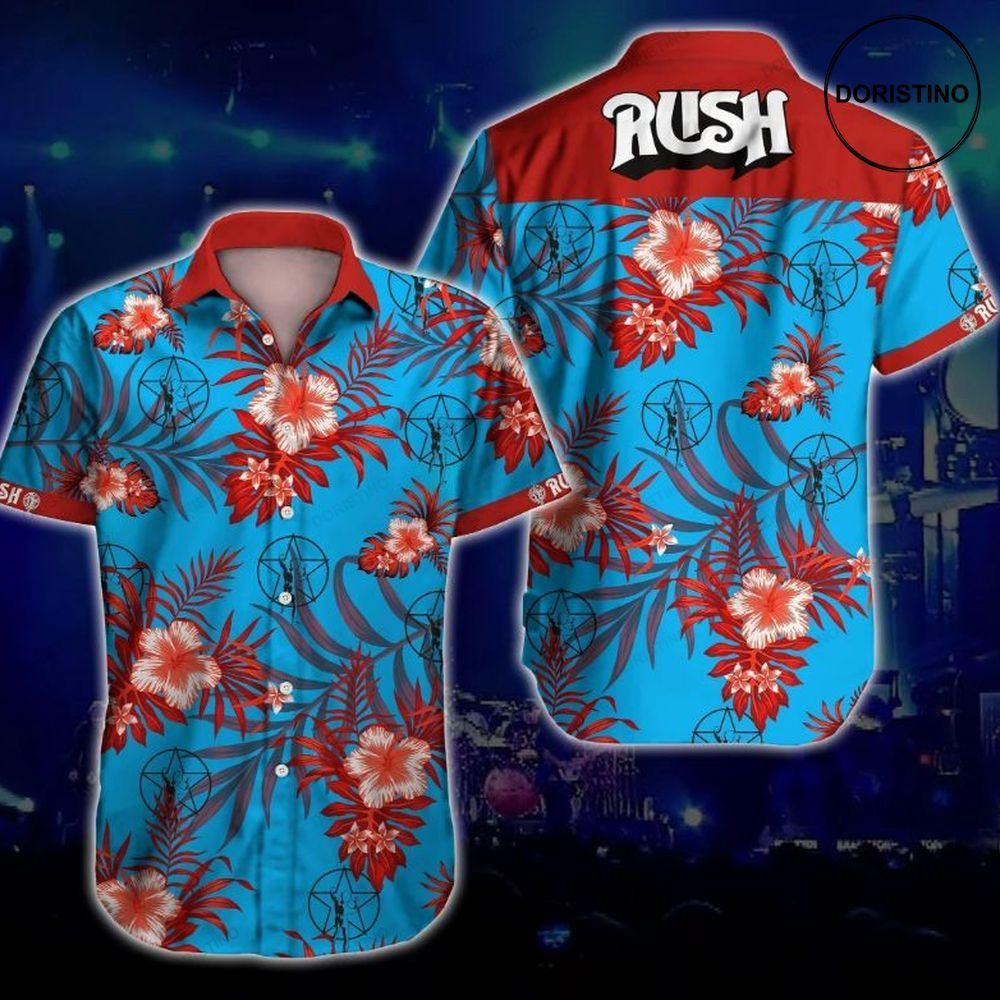 Rush Rock Music Band Limited Edition Hawaiian Shirt