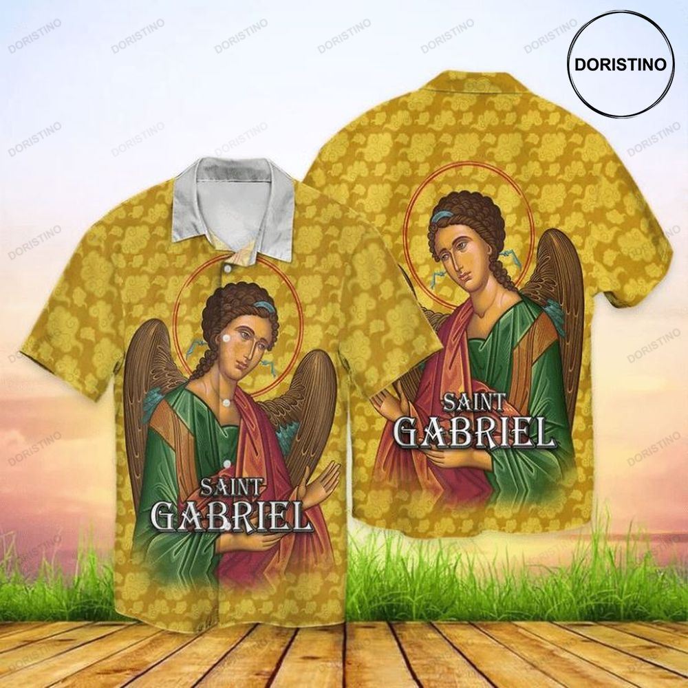 Saint Gabriel Awesome Hawaiian Shirt