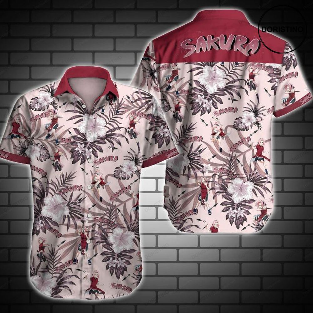Sakura Haruno Hawaiian Shirt