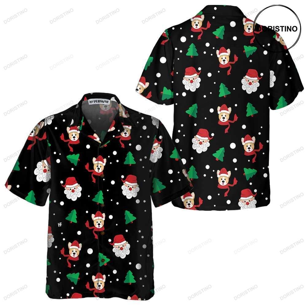 Santa Claus Corgi Funny Christmas Corgi Best Christmas Gift Idea Limited Edition Hawaiian Shirt