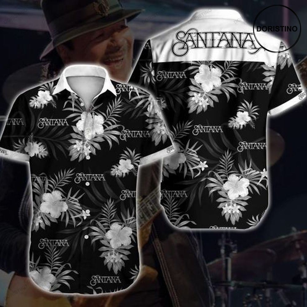 Santana Singer Awesome Hawaiian Shirt