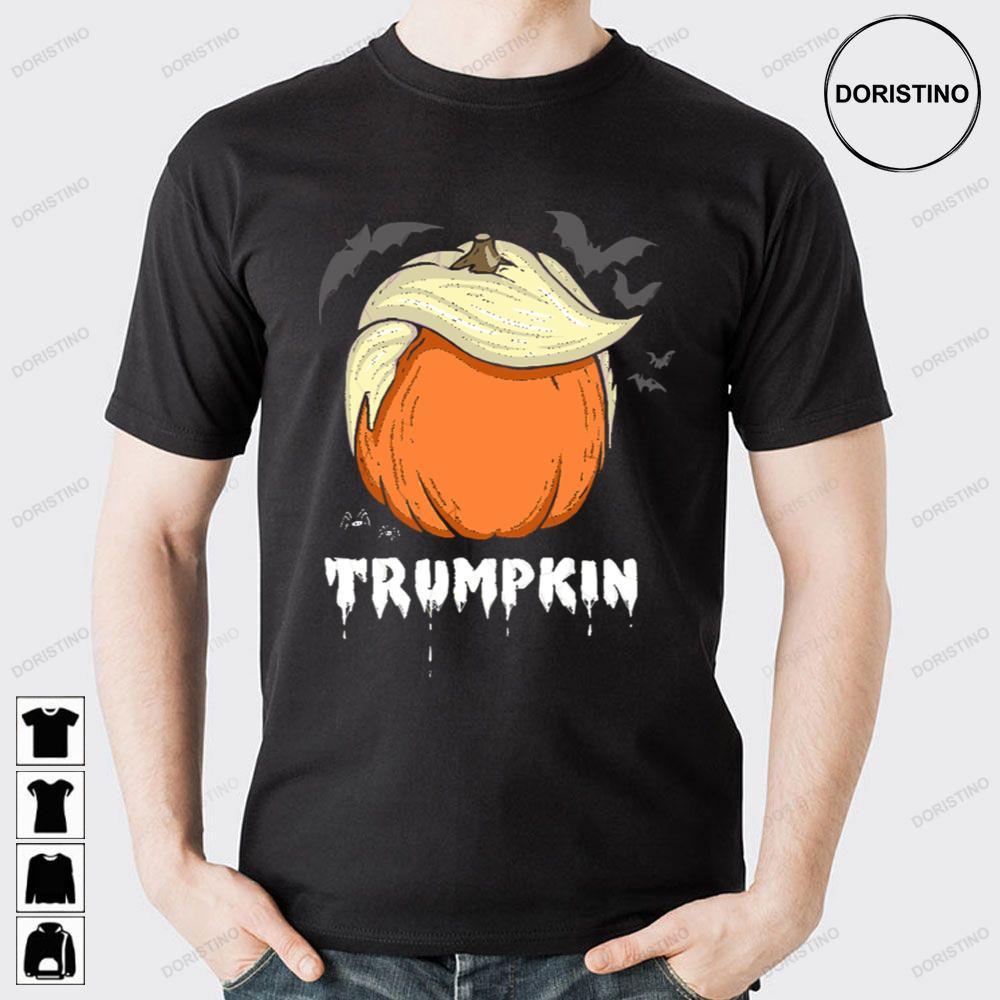 Trumpkin Donald Trump Pumpkin 2 Doristino Sweatshirt Long Sleeve Hoodie