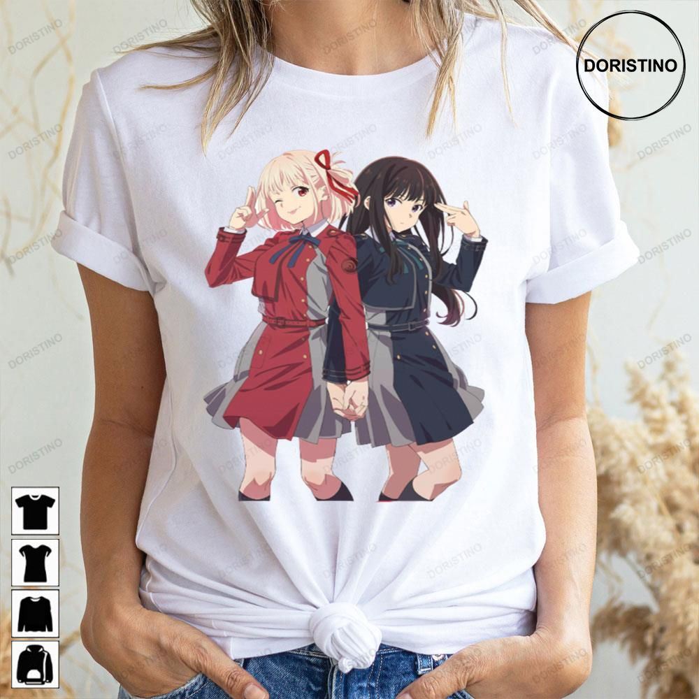 Cute Anime Lycoris Recoil Awesome Shirts