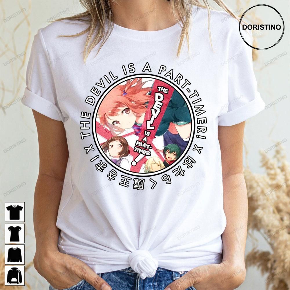 Cute Anime The Devil Is A Part-timer Awesome Shirts