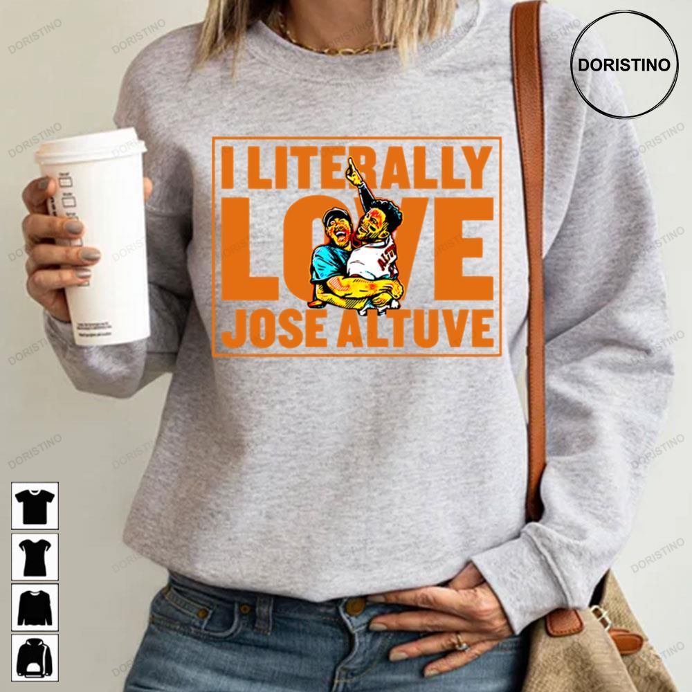 I Literally Love Jose Altuve Cody Bellinger Retro Baseball Limited Edition T-shirts