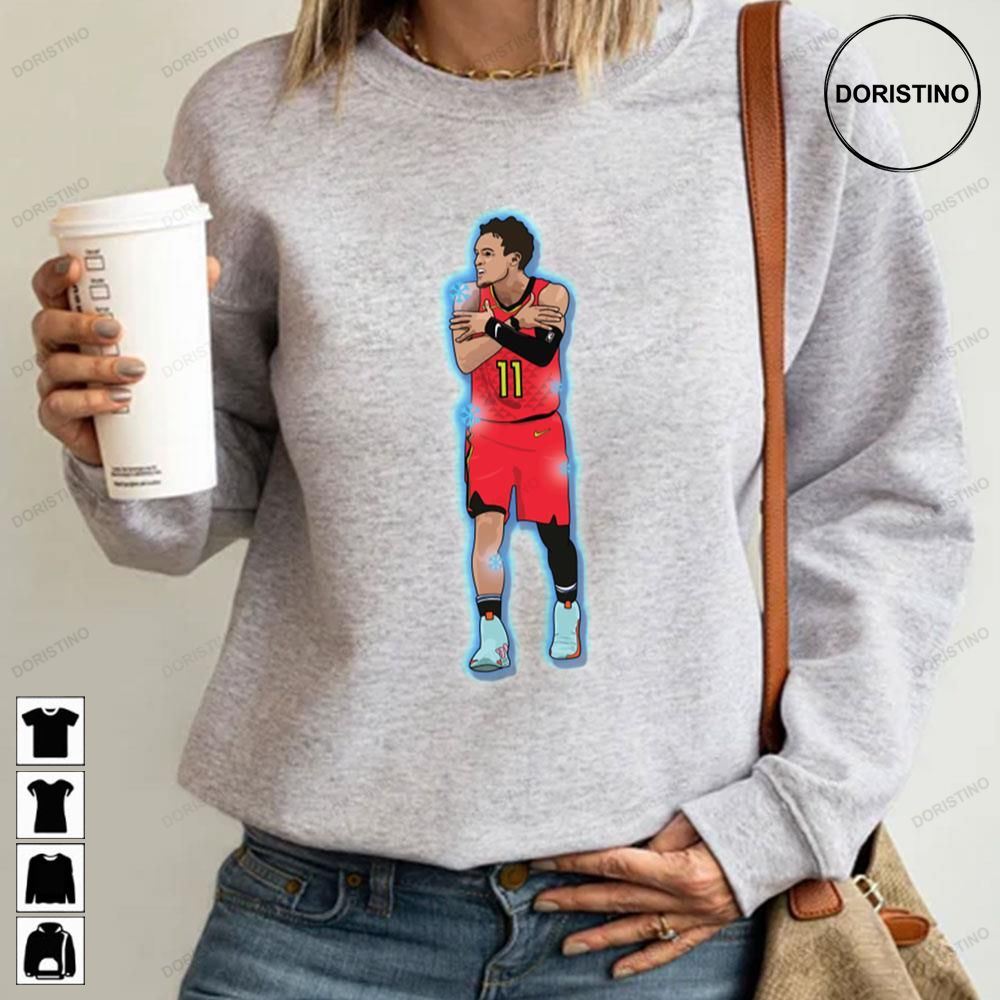 Ice Trae Young Funny Vintage Art Basketball Limited Edition T-shirts