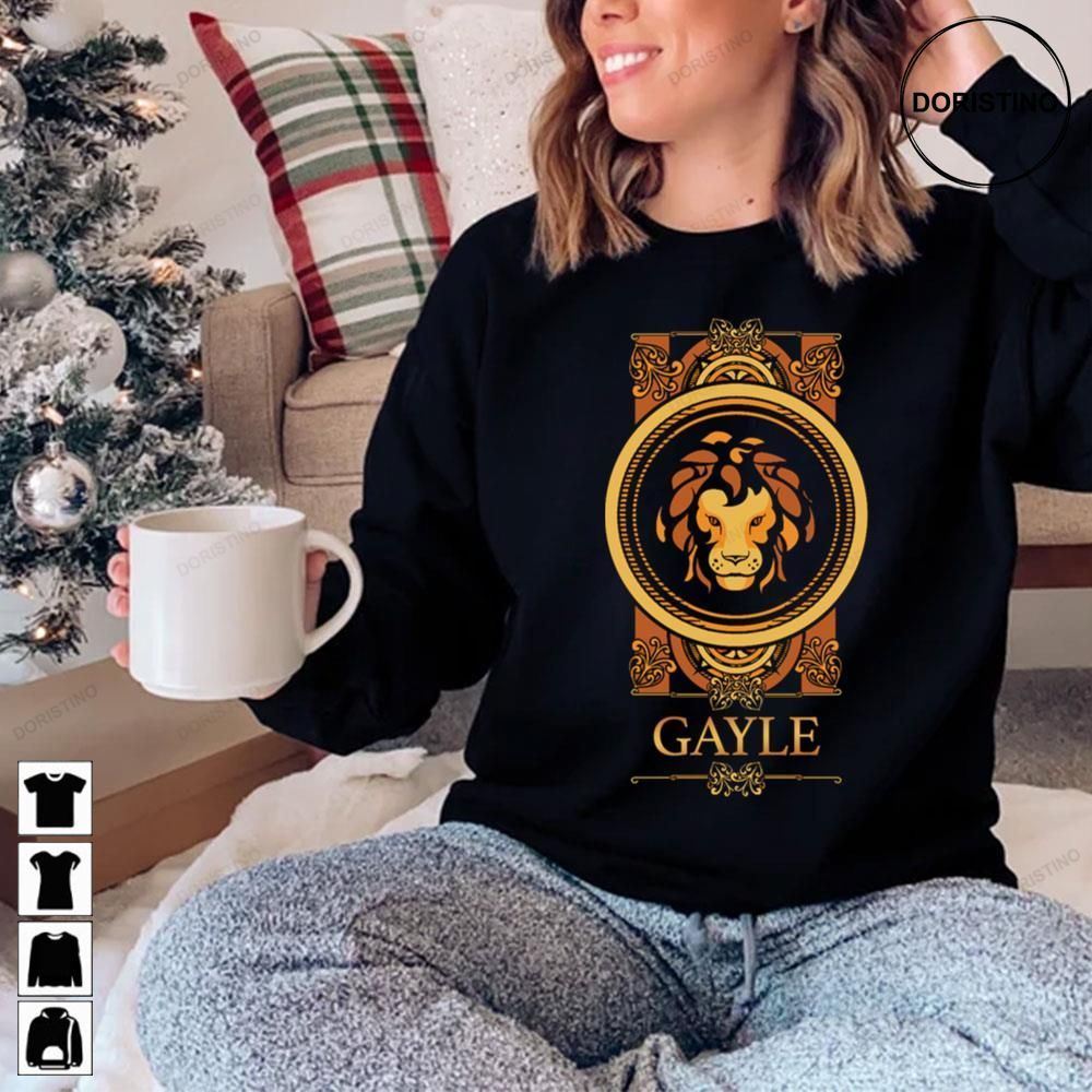 Gayle Lion Leo Star Limited Edition T-shirts