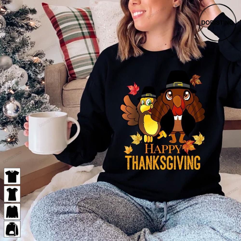 Happy Thanksgiving Friends Owl Turkey Limited Edition T-shirts
