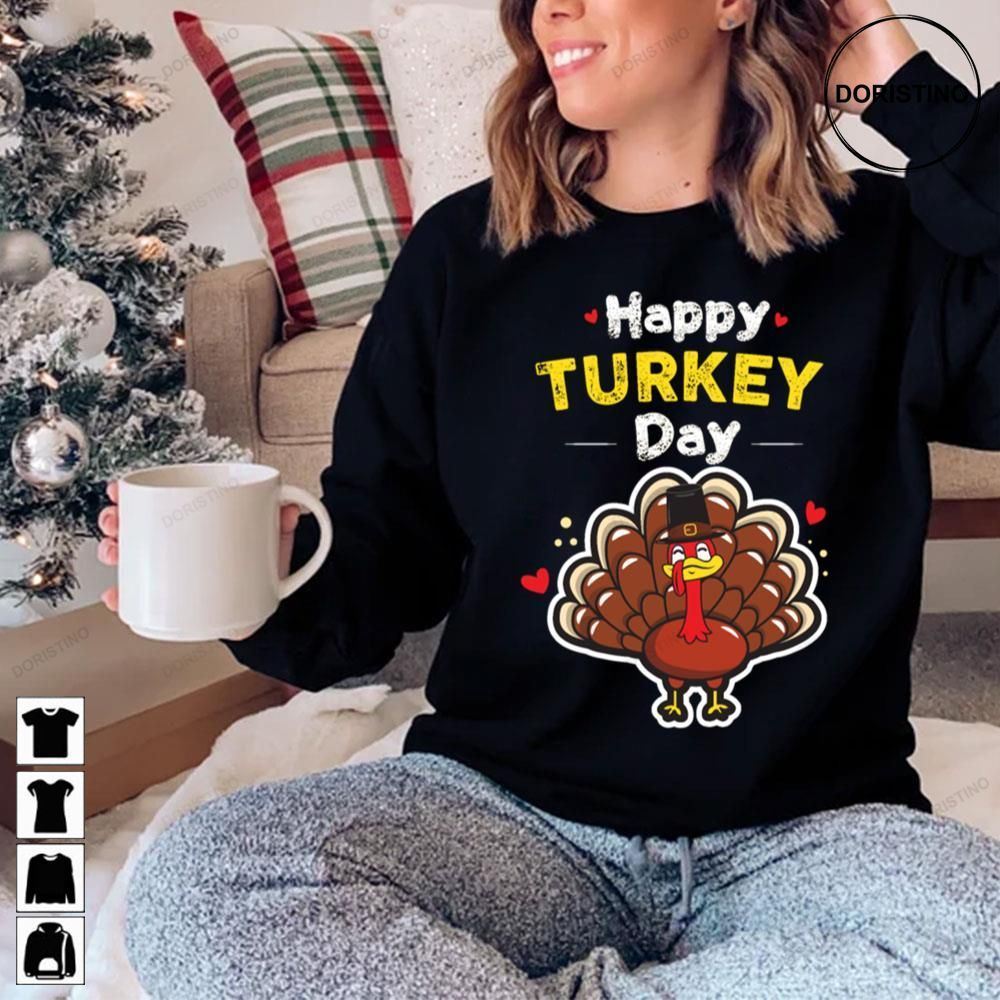 Happy Turkey Day Thanksgiving Limited Edition T-shirts