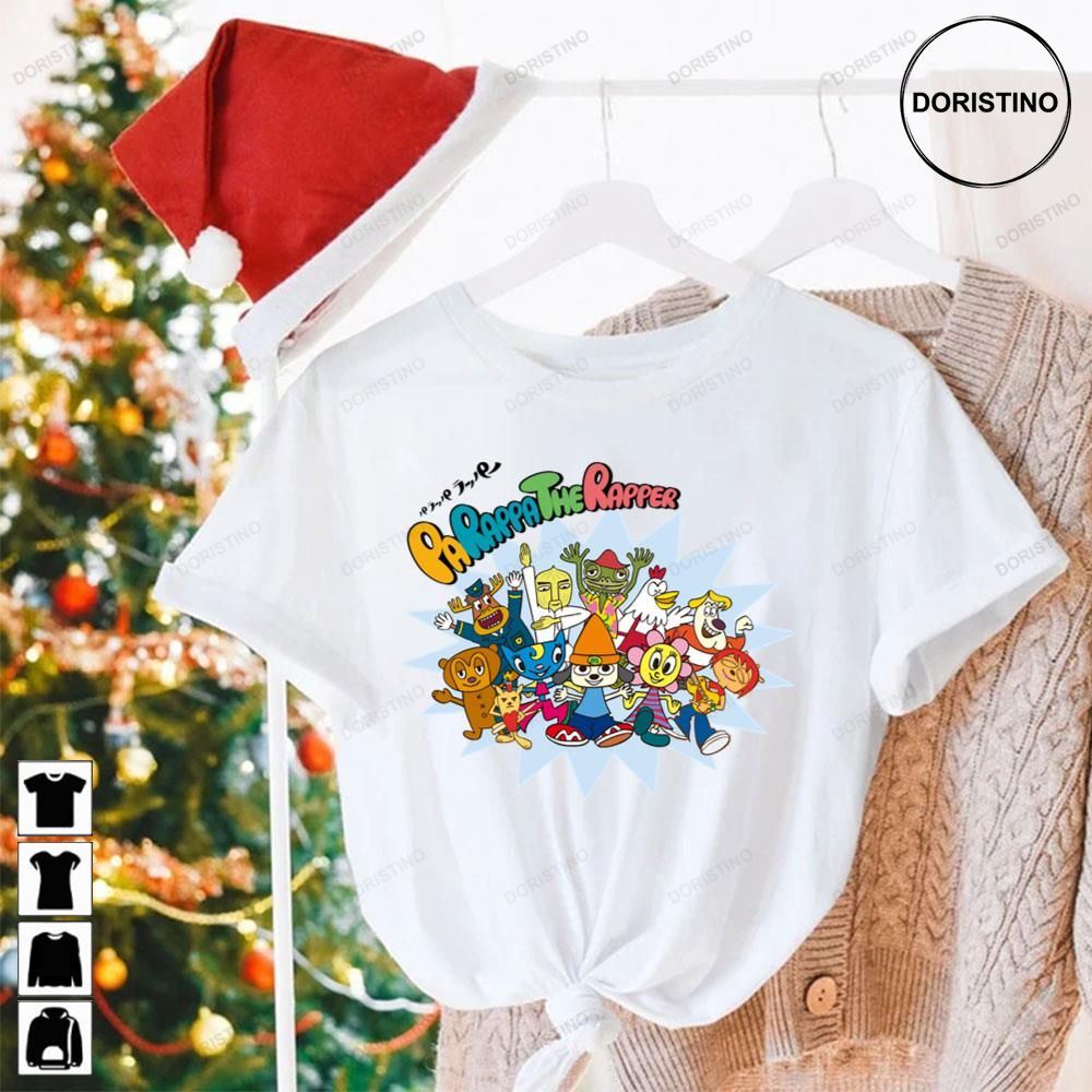 Japanese Parappa The Rapper Design Limited Edition T-shirts