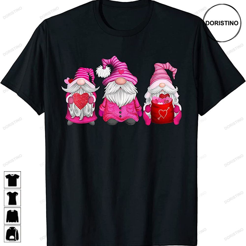 Funny Valentines Gnomes For Men Women Limited Edition T-shirts
